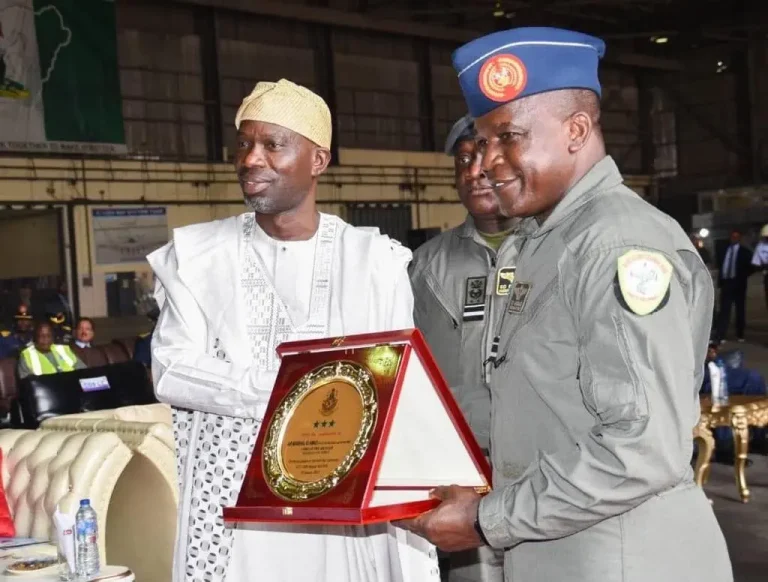 Read more about the article AGBOWORIN RECEIVE AWARD OF EXCELLENCE AS NAF COMMISSIONED C-130 LOCKHEED HERCULES AIRCRAFT