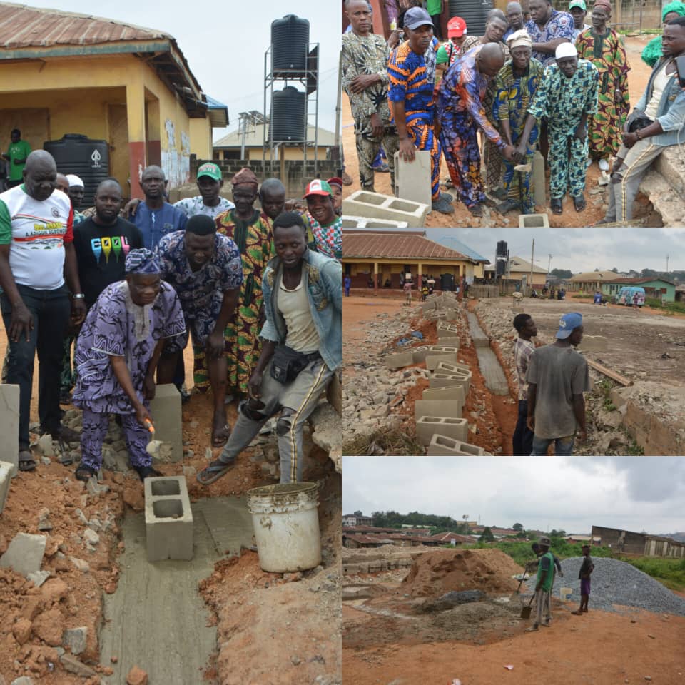 Read more about the article Agboworin Commences Construction Of Six Classrooms Block